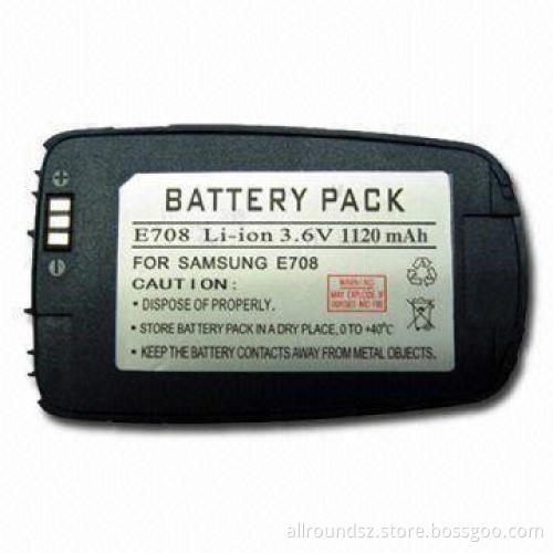 Mobile Phone Battery for Samsung E708